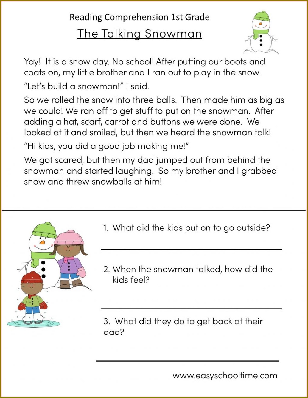 Get 85 1St Grade Reading Worksheets Ideas 15