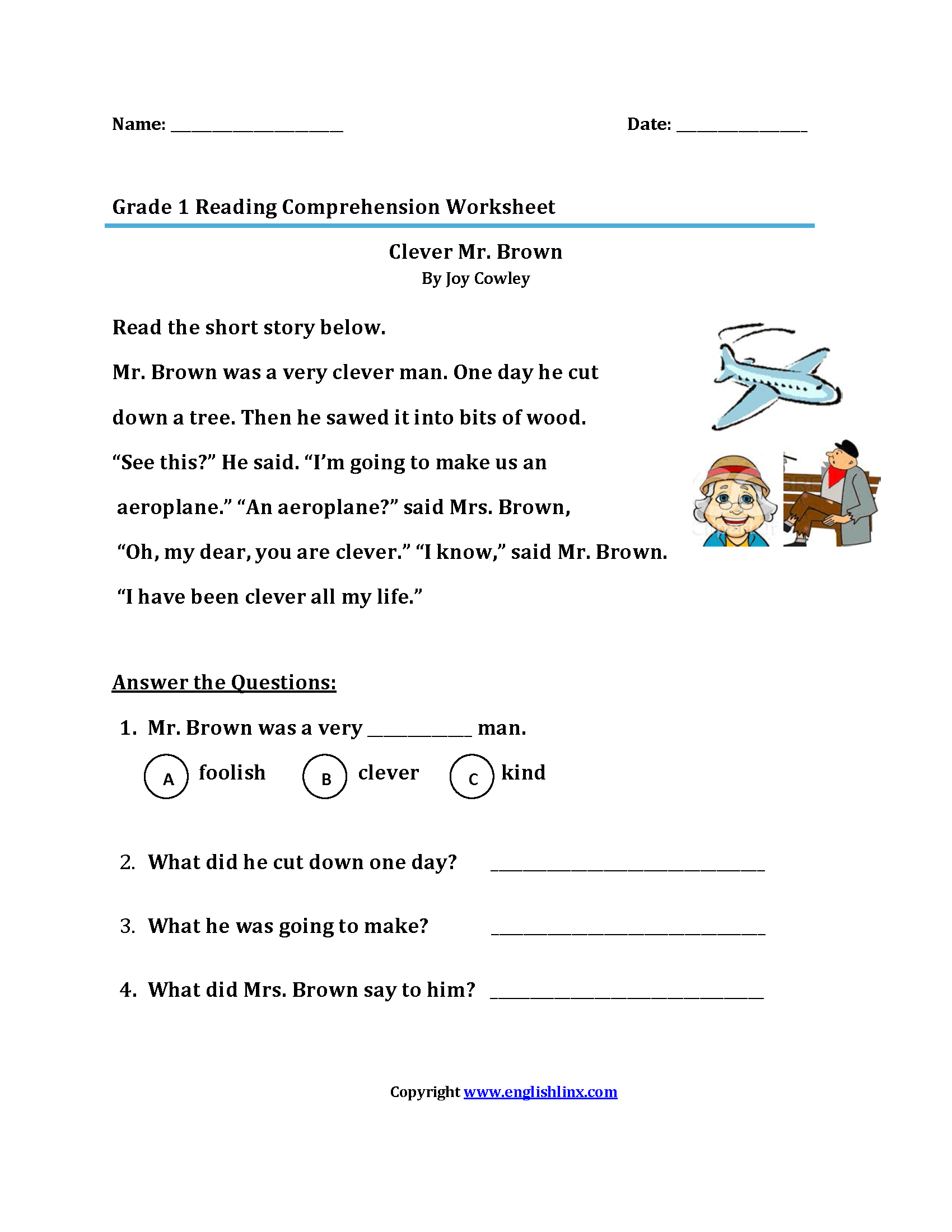 Get 85 1St Grade Reading Worksheets Ideas 20