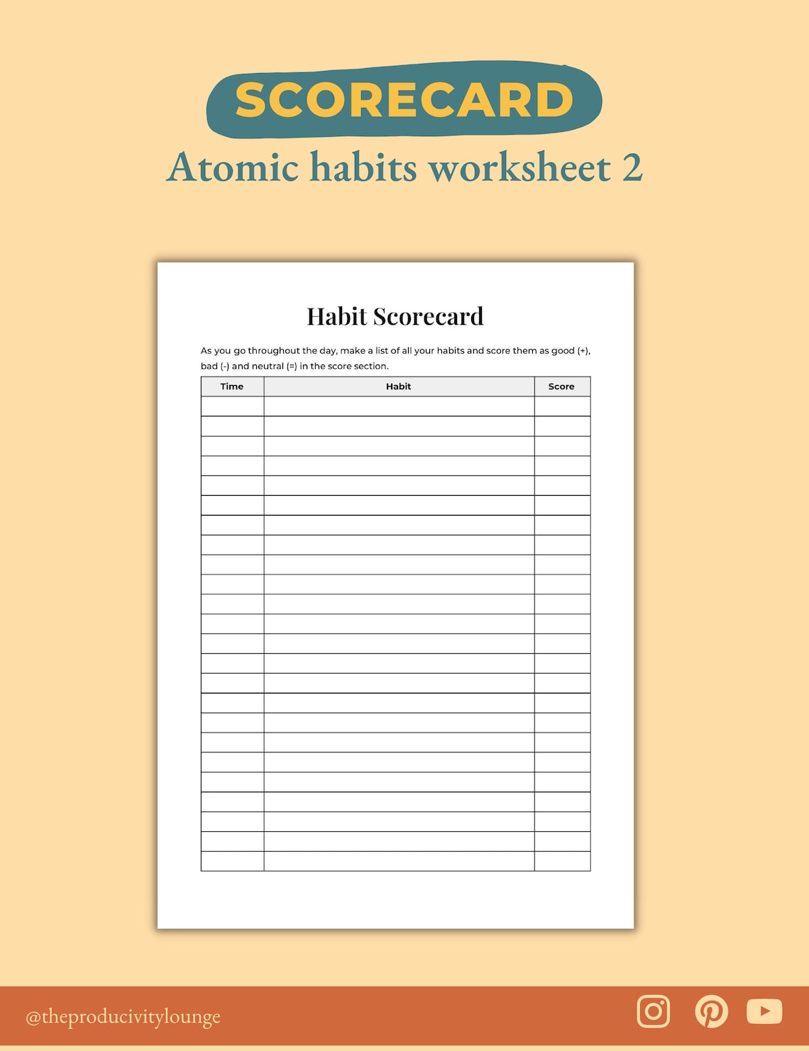 Get 85 Atomic Habits Worksheets Ideas 25