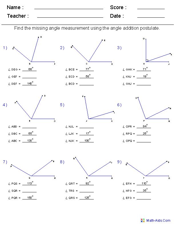 Get 85 Back-To-School Geometry Worksheets Ideas 32