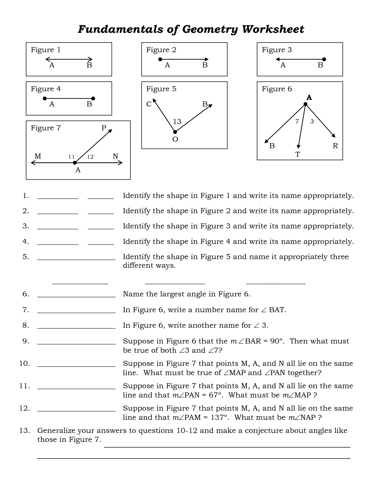 Get 85 Back-To-School Geometry Worksheets Ideas 50