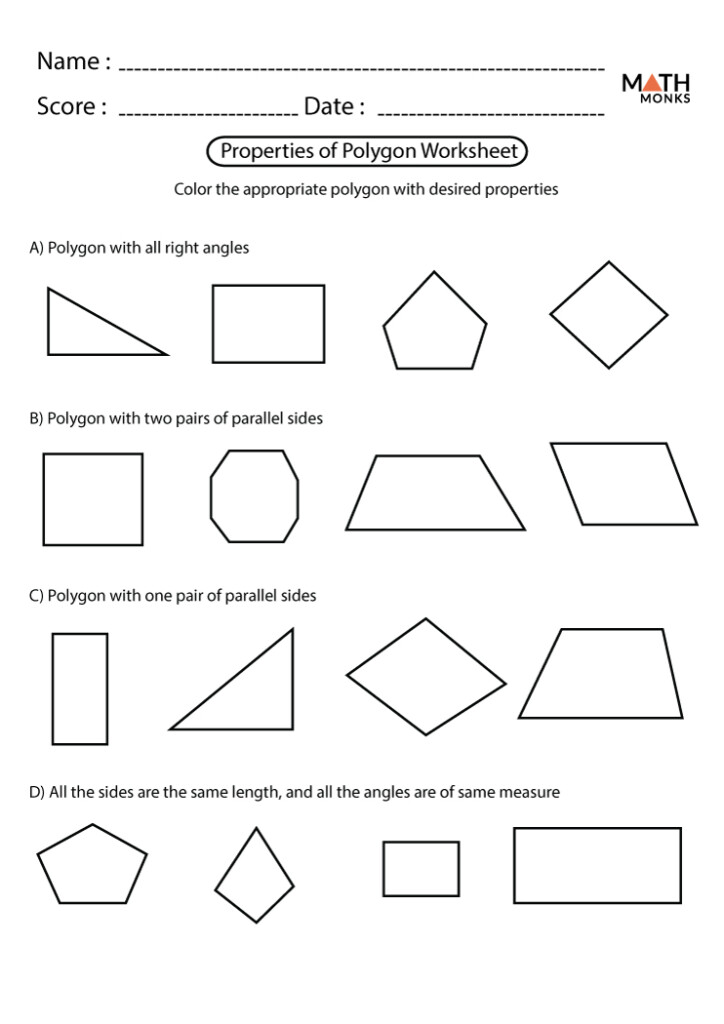 Get 85 Back-To-School Geometry Worksheets Ideas 8