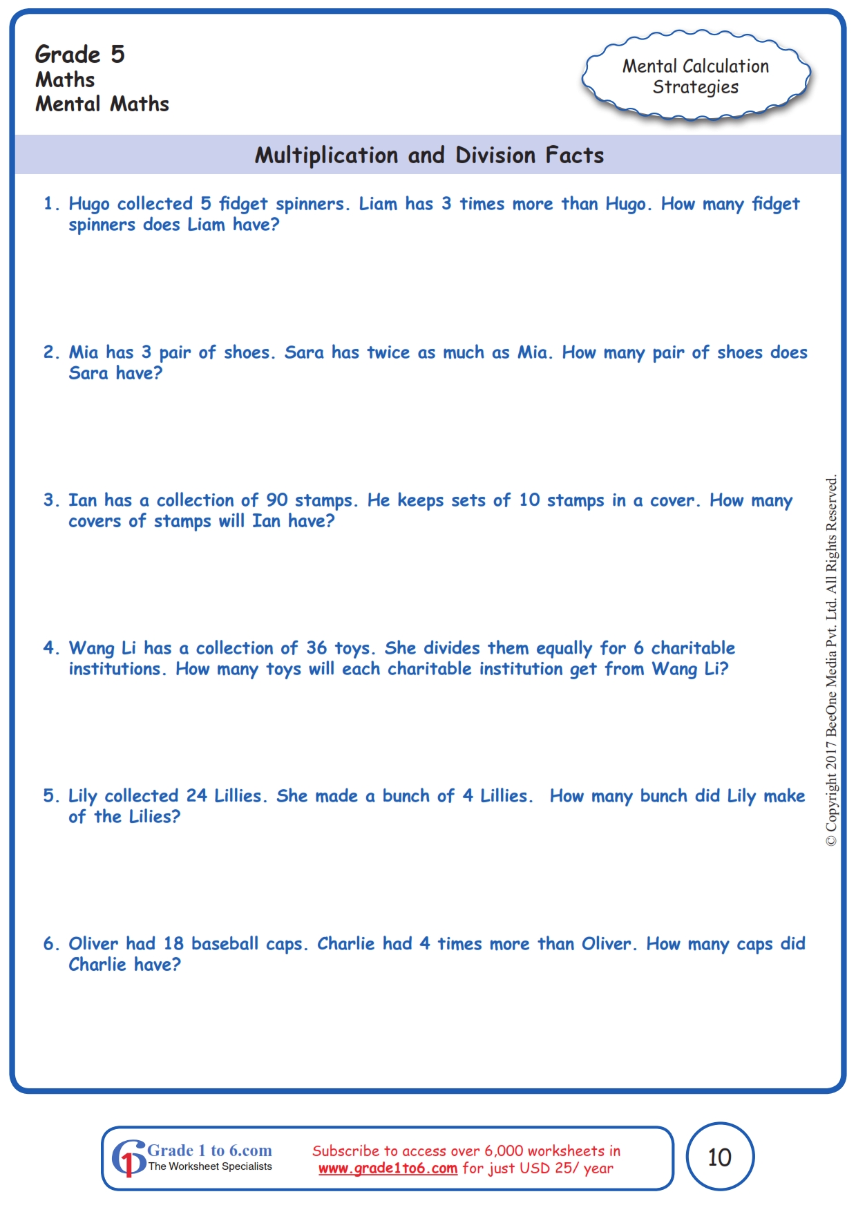 Get 85 Math Worksheets Grade 5 Ideas 3