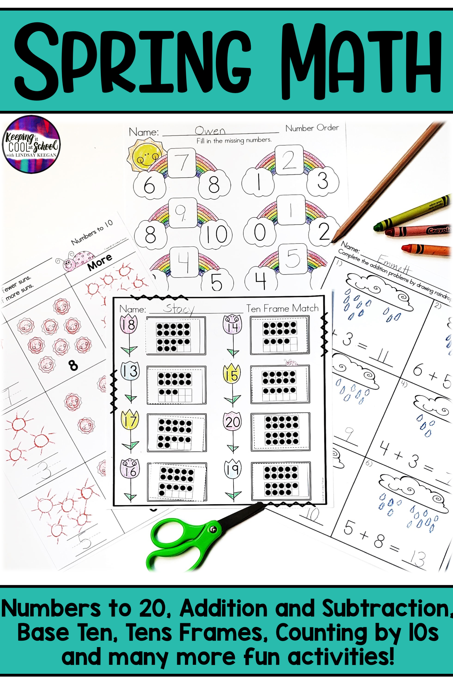 Get 85 Spring Math Worksheet Ideas 17