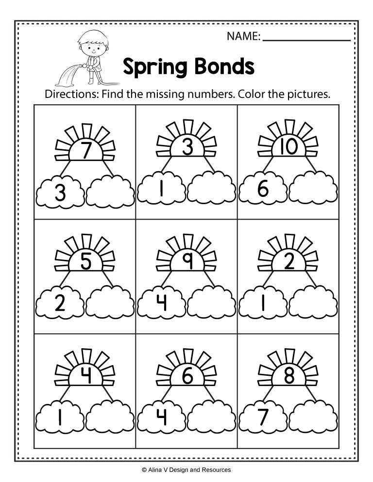 Get 85 Spring Math Worksheet Ideas 24