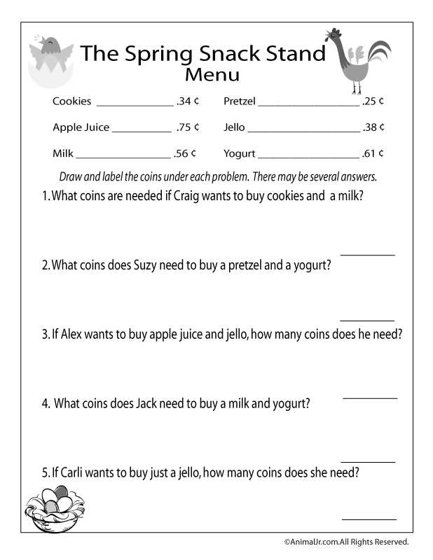 Get 85 Spring Math Worksheet Ideas 64