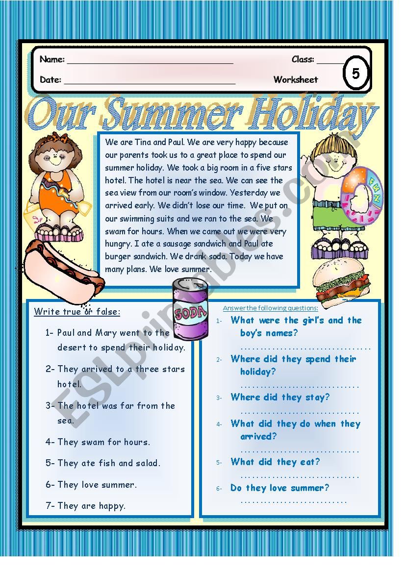 Get 85 Summer History Worksheets Ideas 45