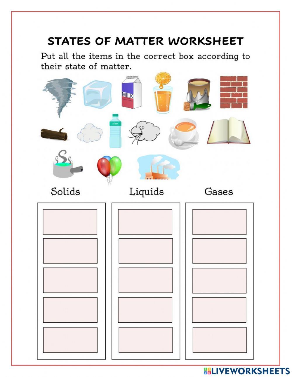 Save 60 States Of Matter Worksheets Ideas 10