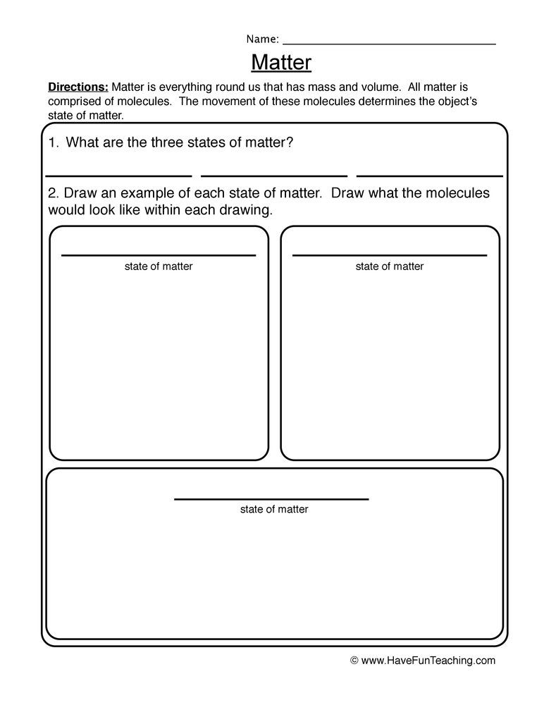 Save 60 States Of Matter Worksheets Ideas 20