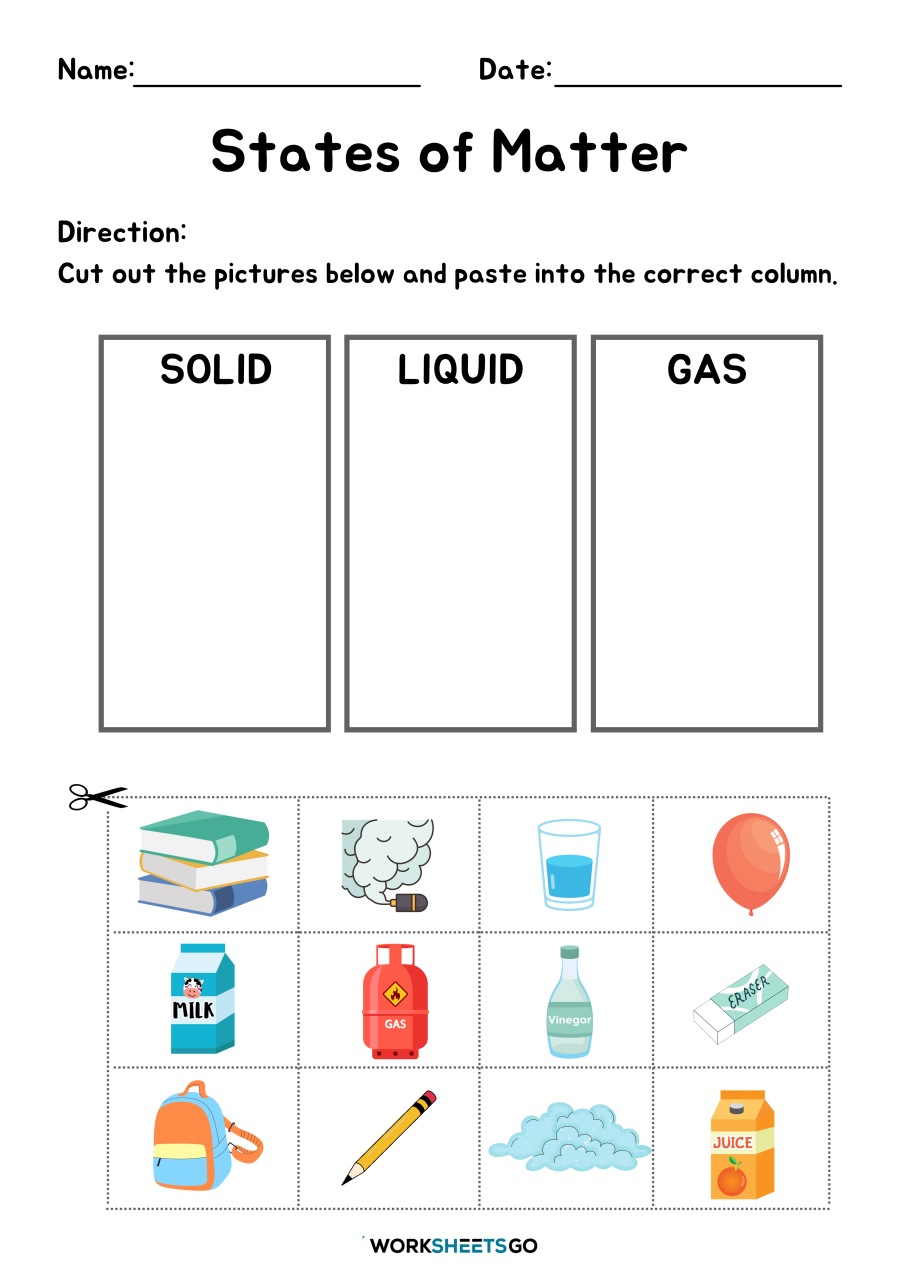 Save 60 States Of Matter Worksheets Ideas 33