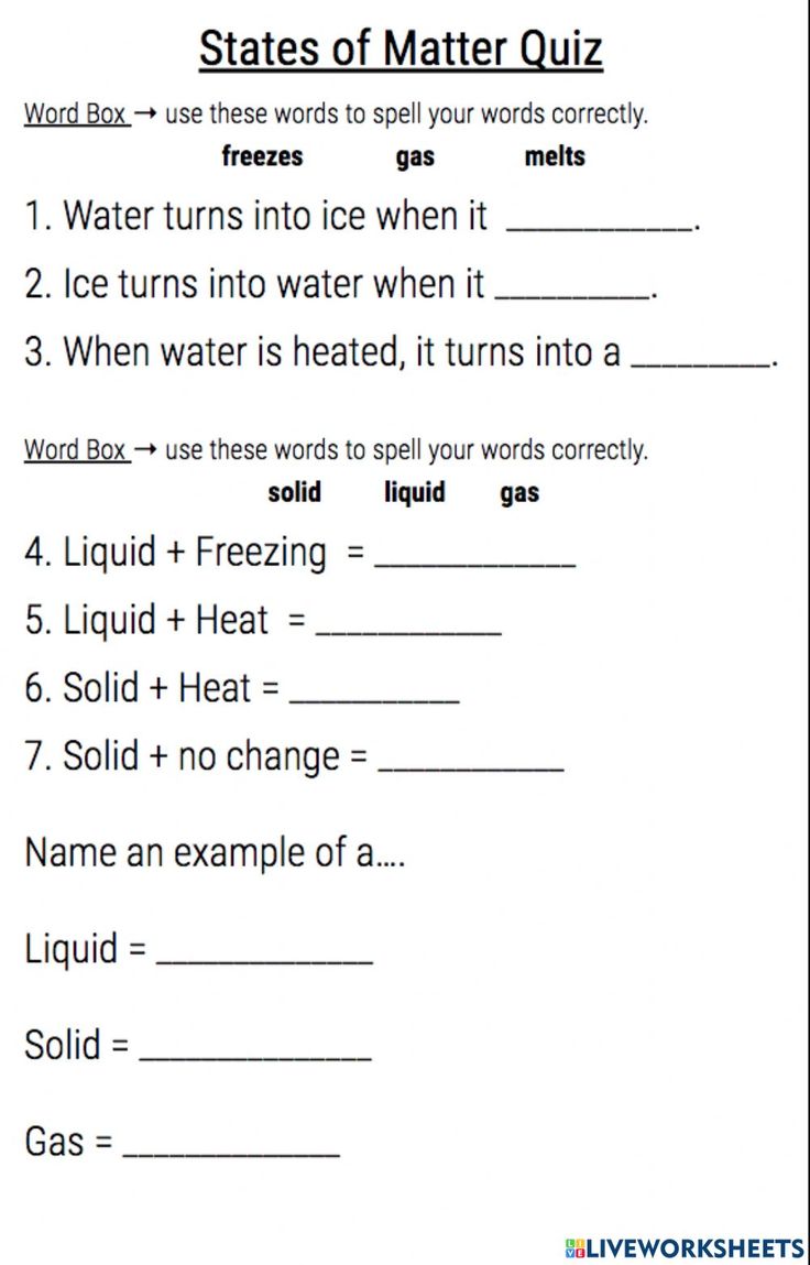 Save 60 States Of Matter Worksheets Ideas 40