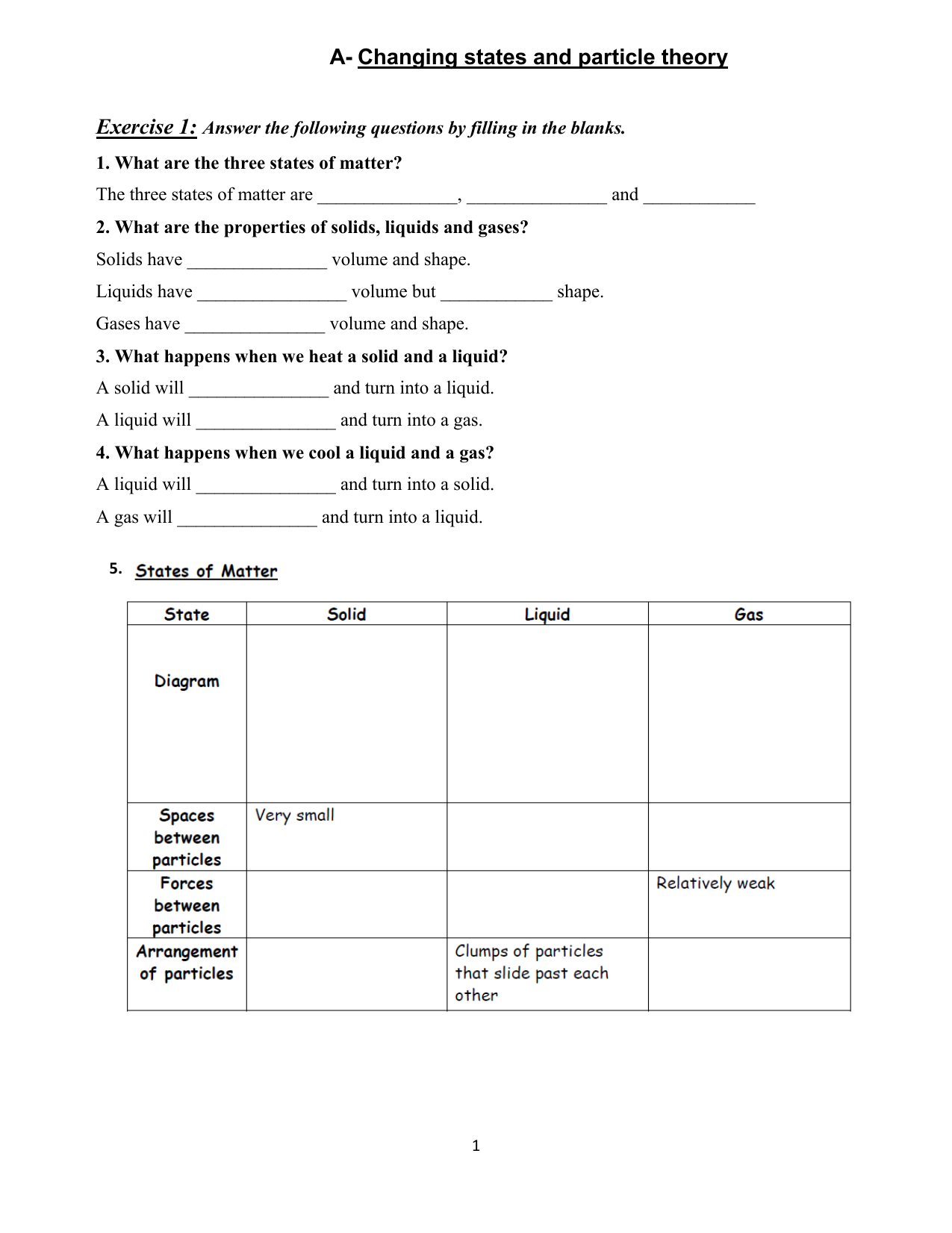 Save 60 States Of Matter Worksheets Ideas 60