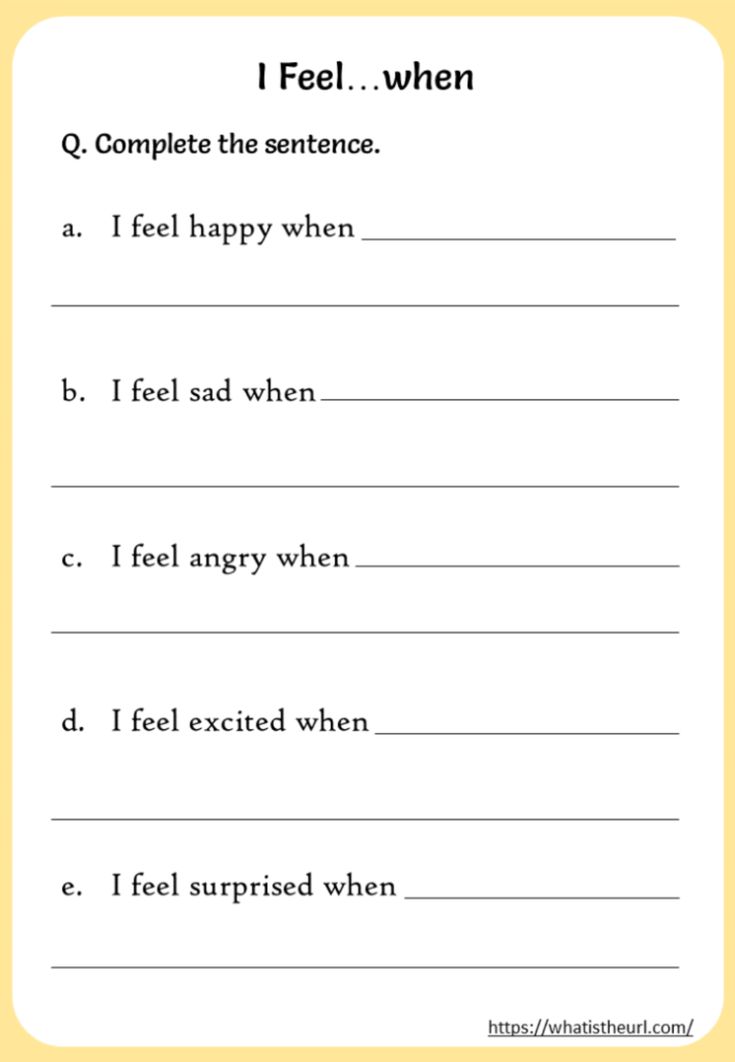 Best 45 I Statements Worksheets Ideas 7