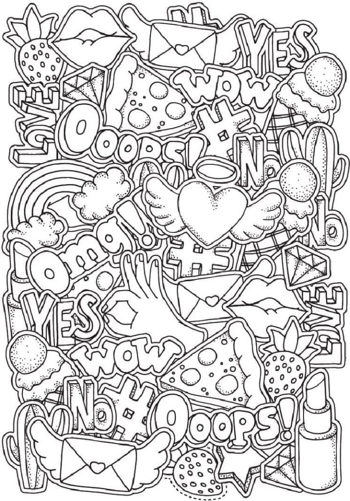 Best 45 Summer Coloring Pages Aesthetic Ideas 40