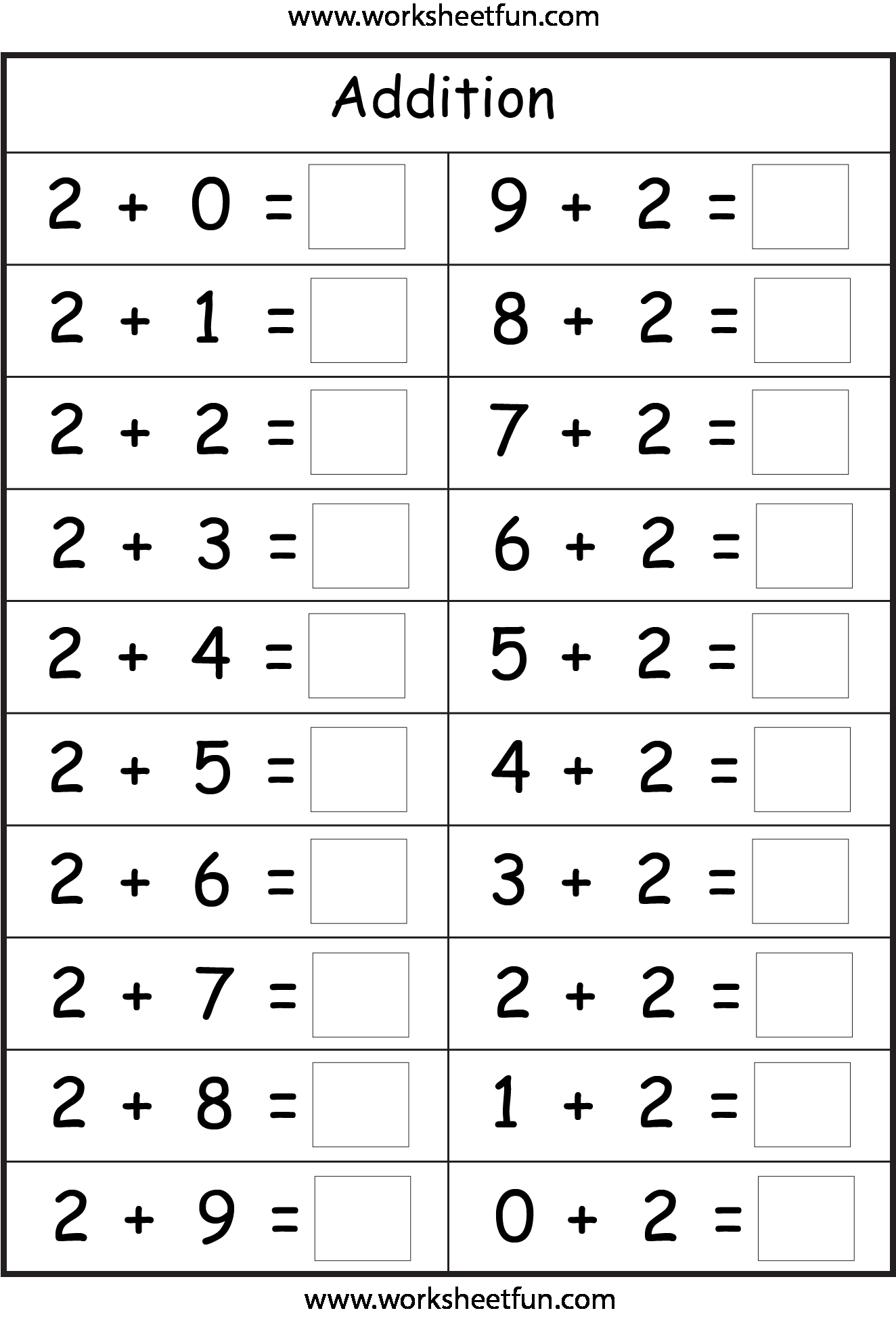 30 1St Grade Simple Math Worksheets