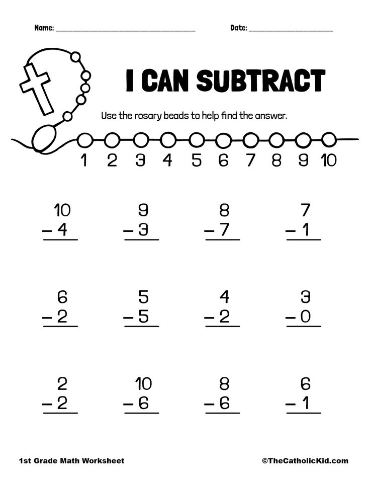 30 1St Grade Simple Math Worksheets