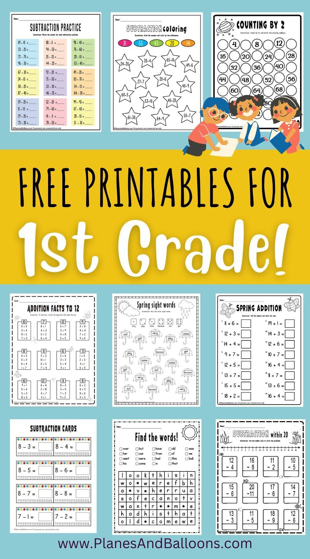 30 1St Grade Worksheets Free Printables Activities