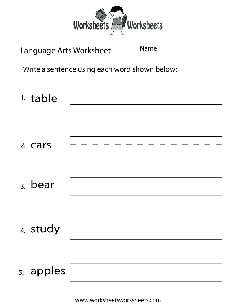 30 2Nd Grade Language Arts Worksheets