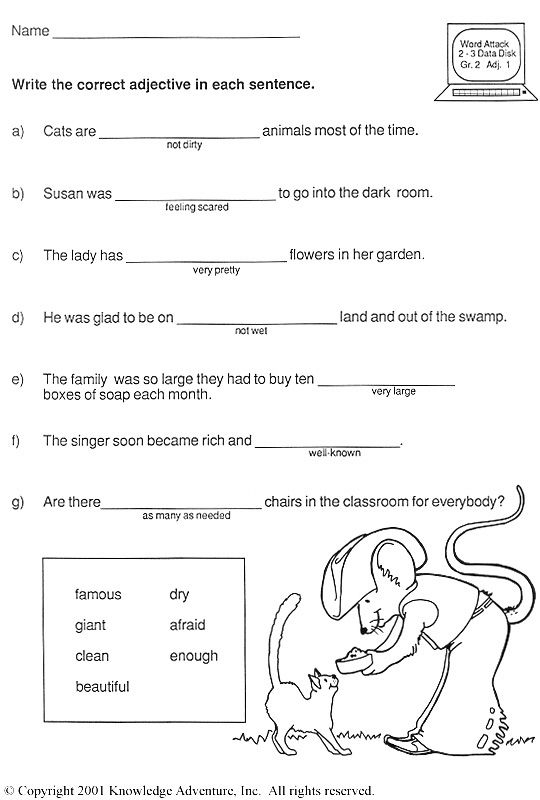 30 2Nd Grade Language Arts Worksheets