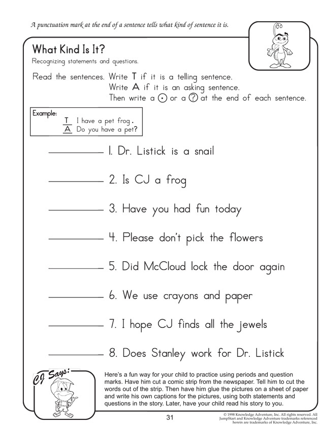 30 2Nd Grade Language Arts Worksheets