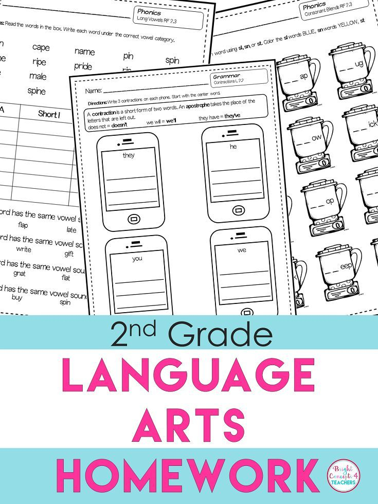 30 2Nd Grade Language Arts Worksheets