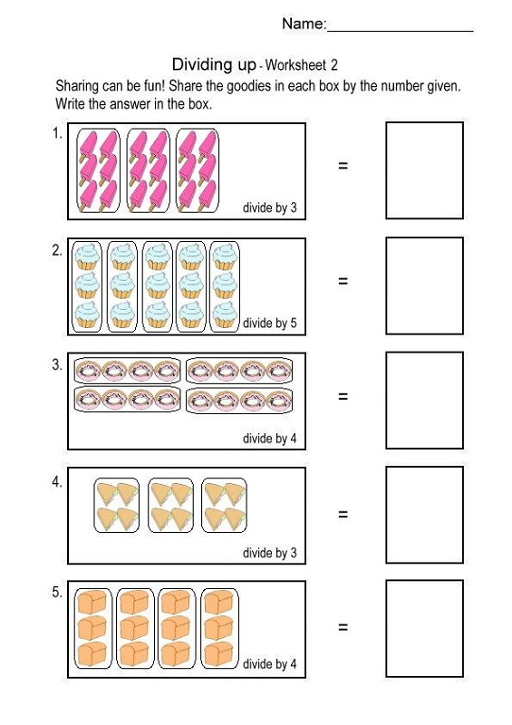 30 2Nd Grade Math Worksheets Division