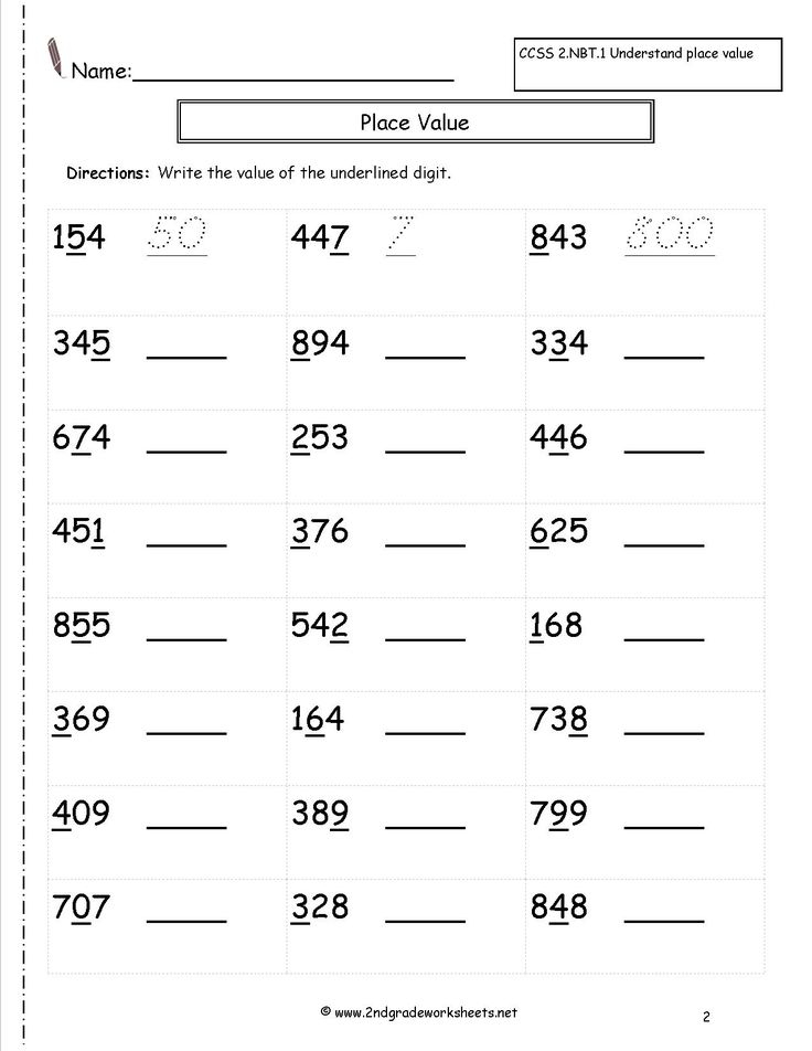 30 2Nd Grade Math Worksheets Division