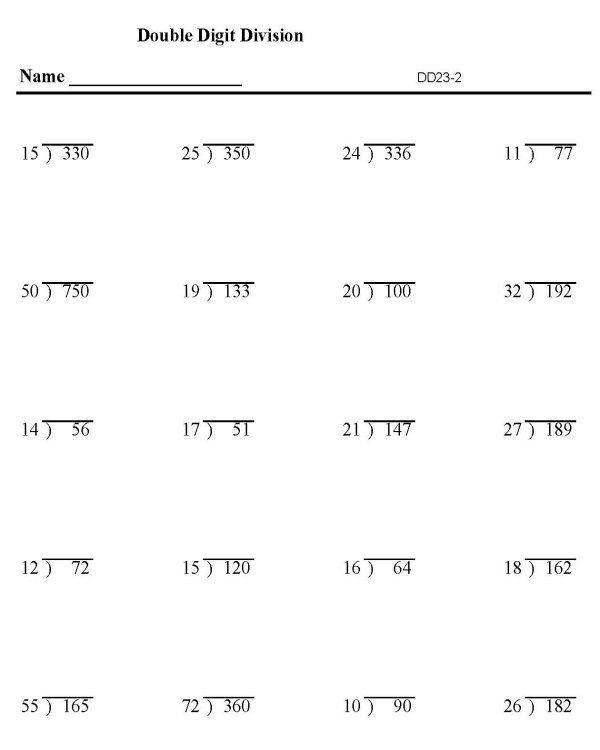 30 2Nd Grade Math Worksheets Division