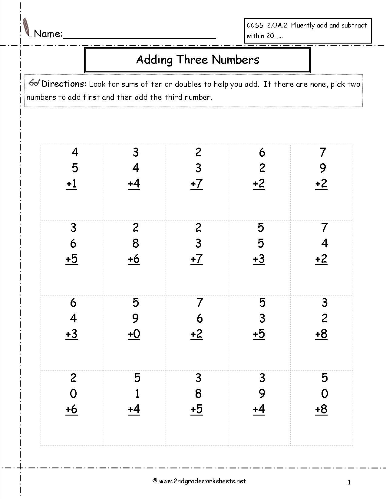 30 2Nd Grade Math Worksheets Division