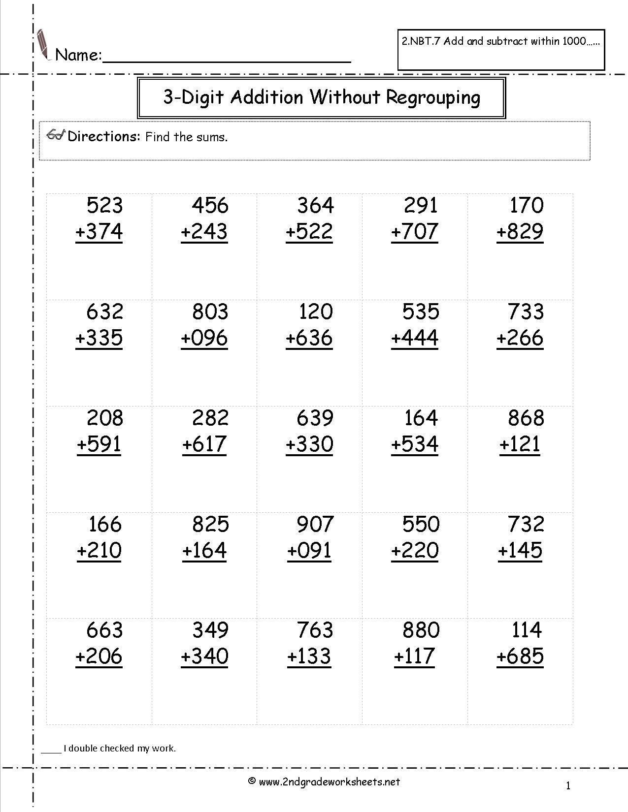 30 2Nd Grade Math Worksheets Division