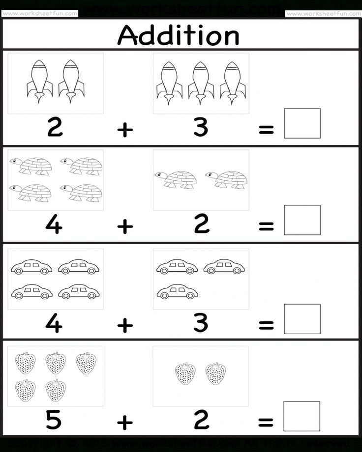 30 Addition Worksheets For Jr Kg