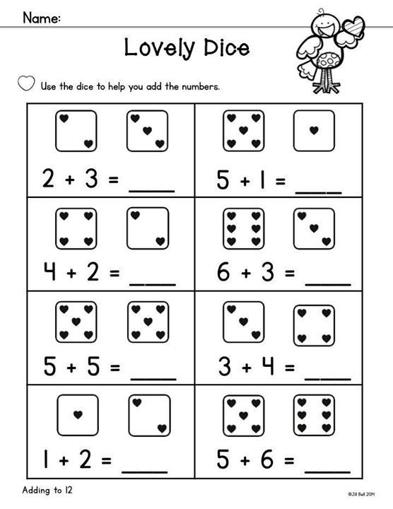 30 Addition Worksheets For Jr Kg