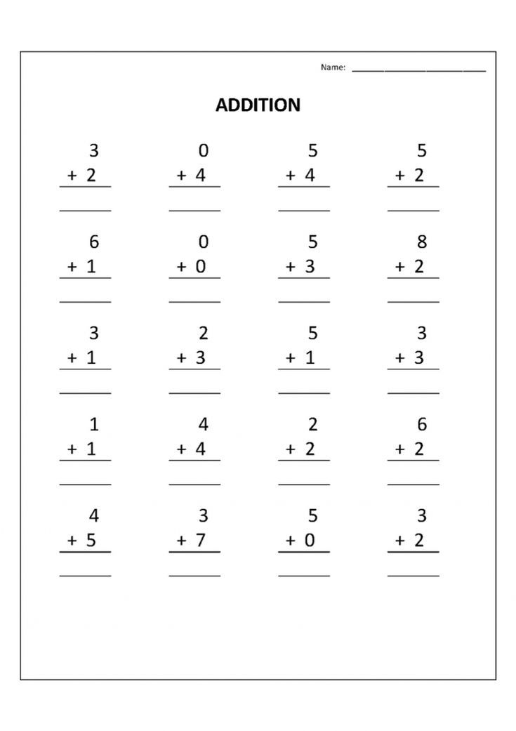 30 Addition Worksheets For Jr Kg