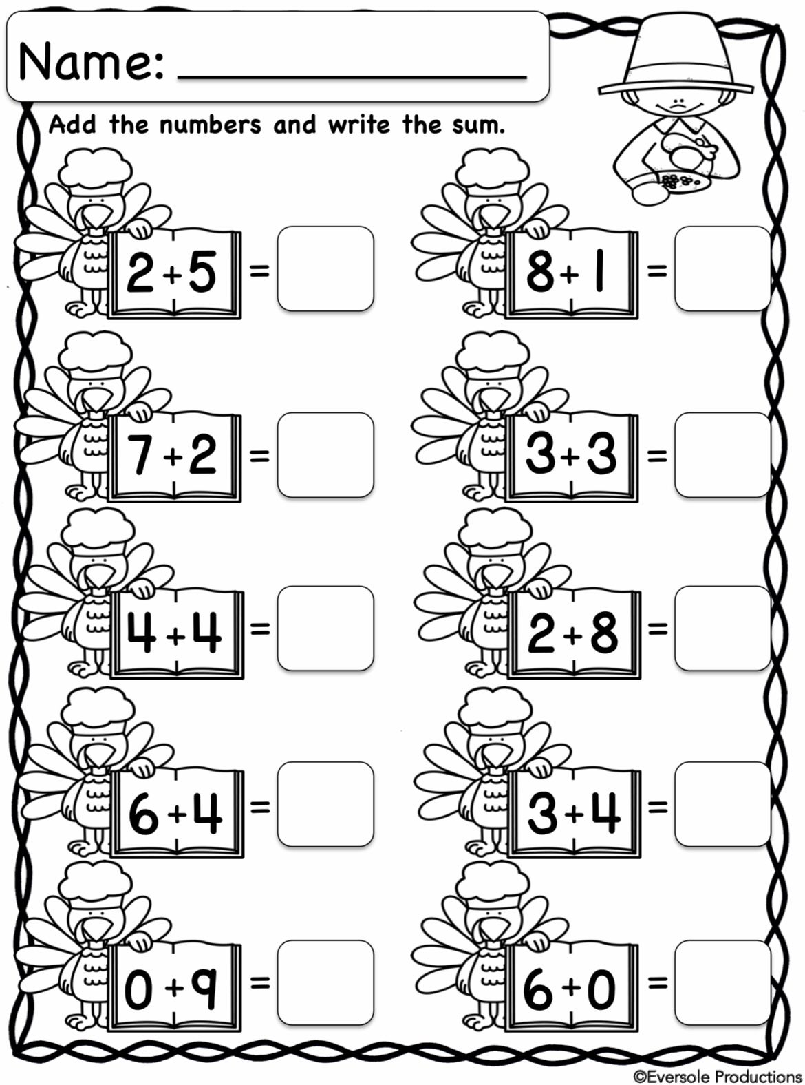 30 Addition Worksheets Kindergarten Regrouping