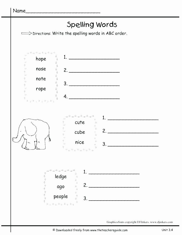 30 Alphabet Order Worksheets Kindergarten