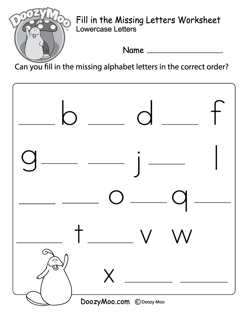 30 Alphabet Order Worksheets Kindergarten