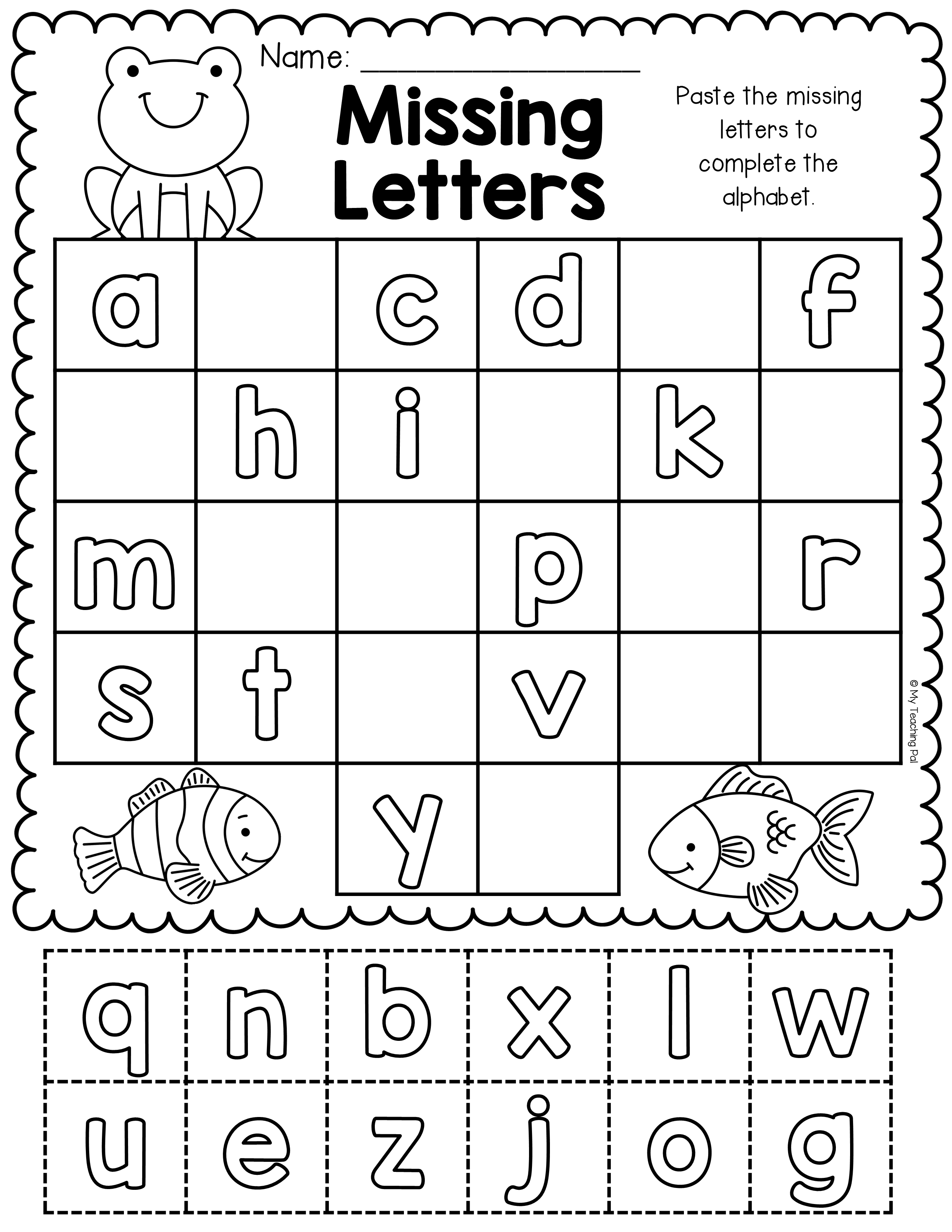 30 Alphabet Order Worksheets Kindergarten