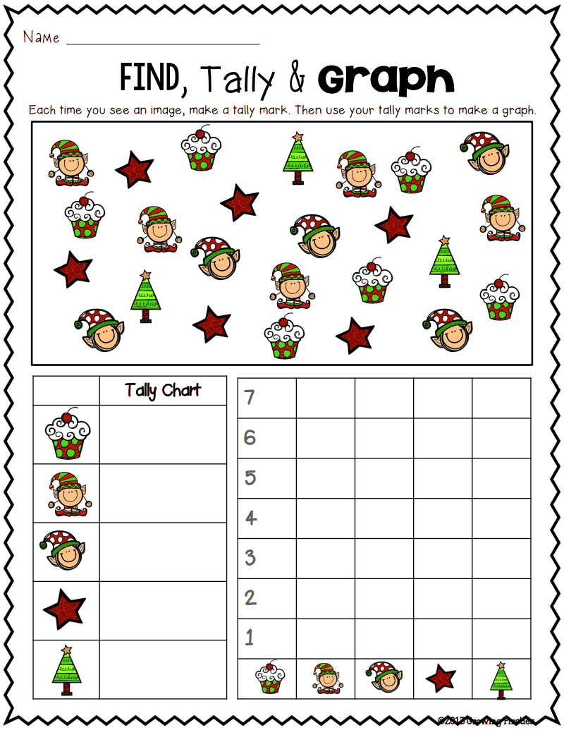 30 Christmas Worksheets For Kids Math