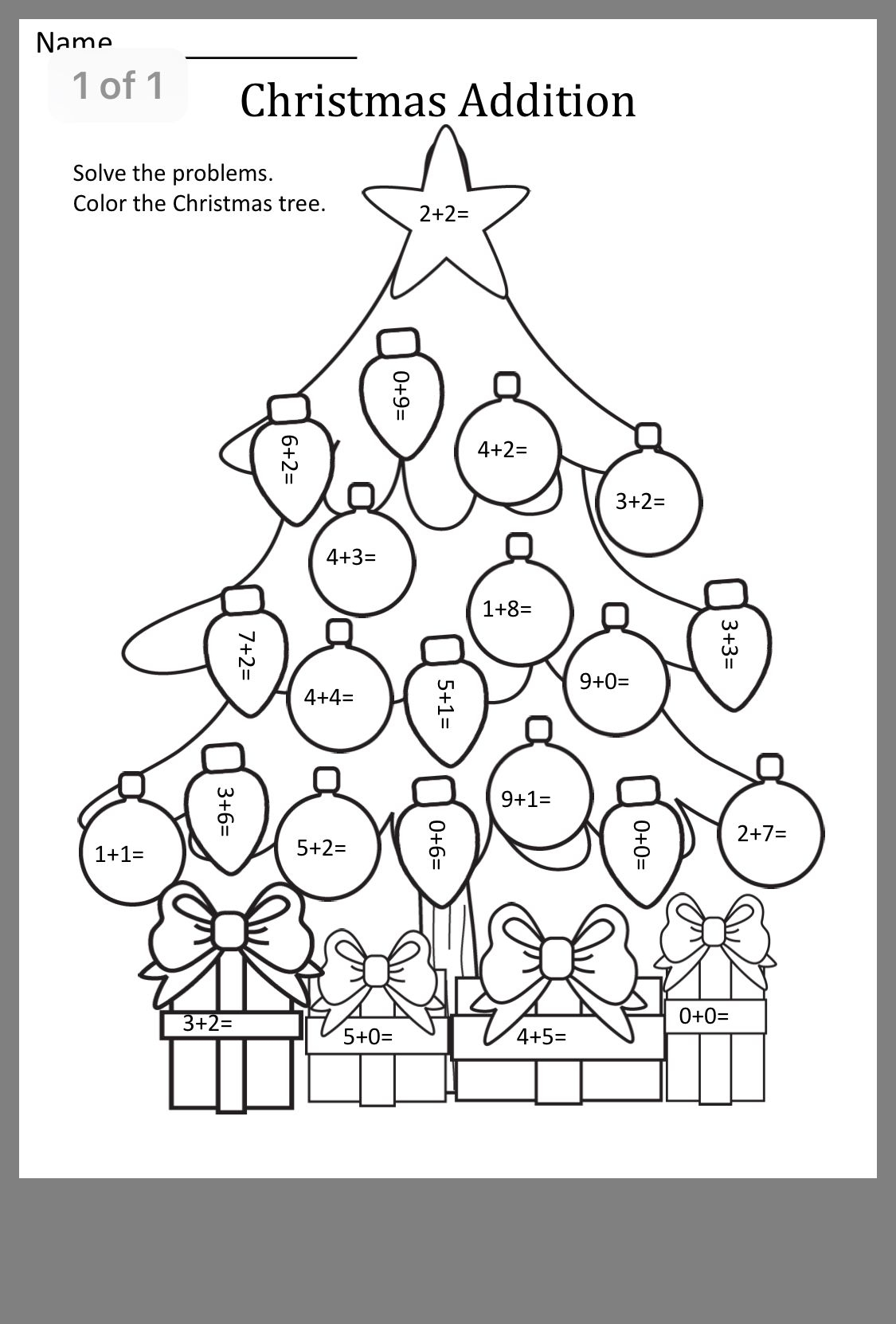 30 Christmas Worksheets For Kids Math