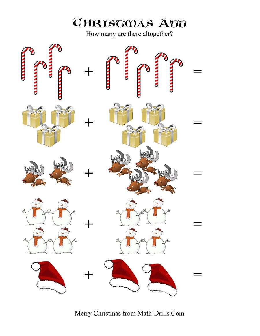 30 Christmas Worksheets For Kids Math