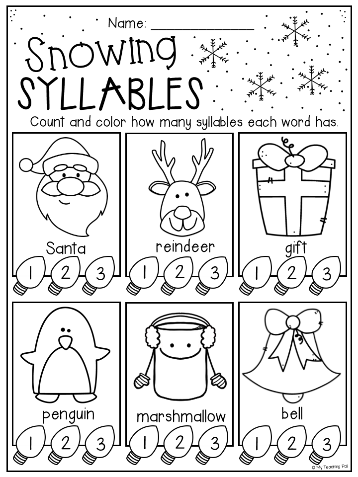 30 Christmas Worksheets For Kids Math