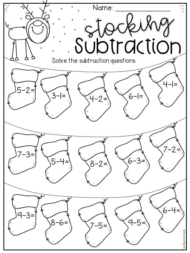 30 Christmas Worksheets For Kids Math