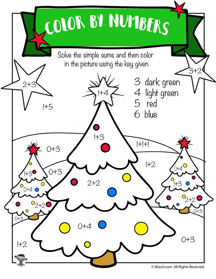 30 Christmas Worksheets For Kids Math