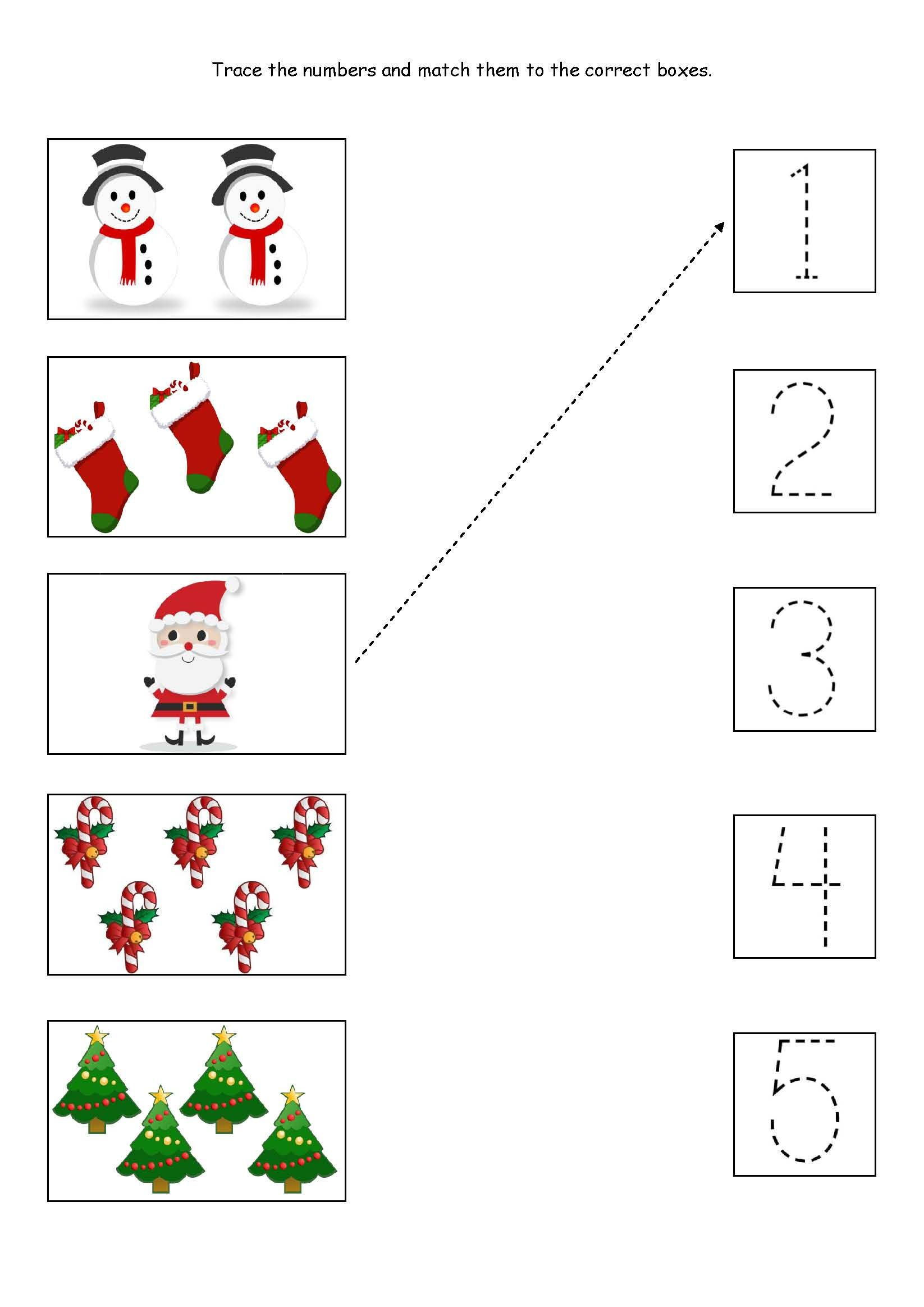 30 Christmas Worksheets For Kids Math