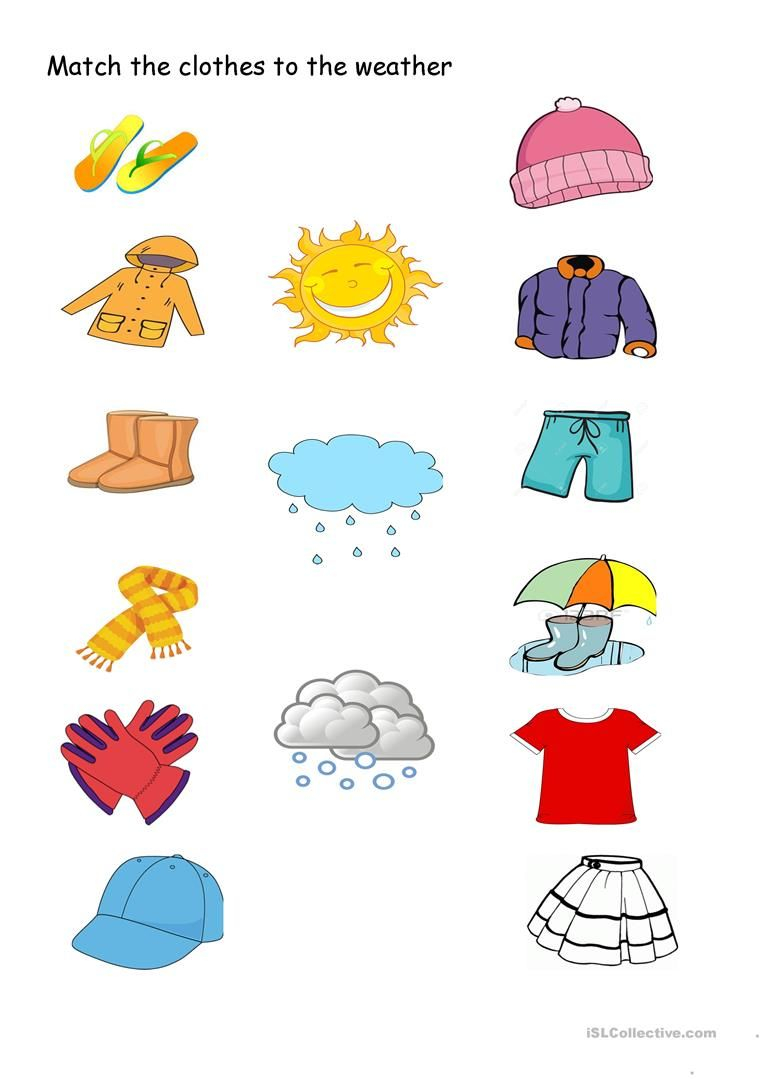 30 Clothes Worksheets For Kids Kindergarten