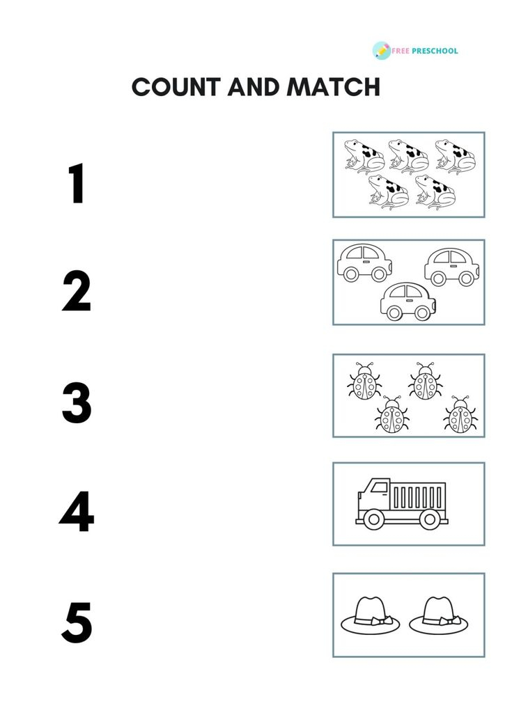 30 Count And Color Worksheets Kindergarten