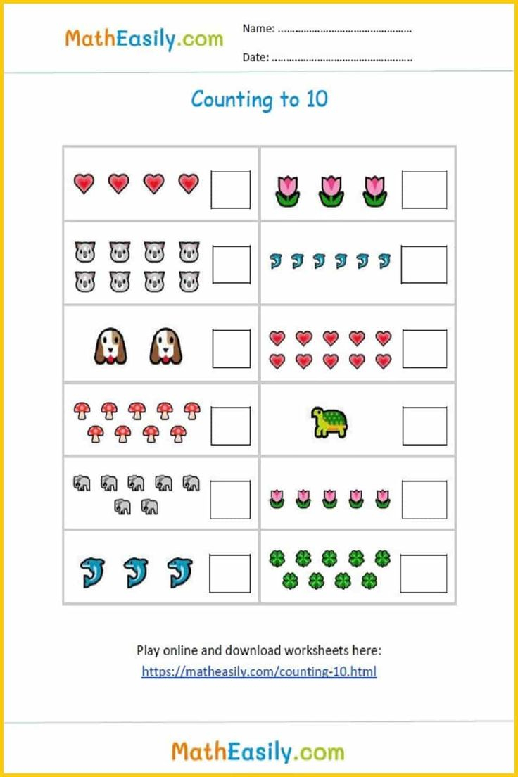 30 Count And Write Worksheets Kindergarten Printable