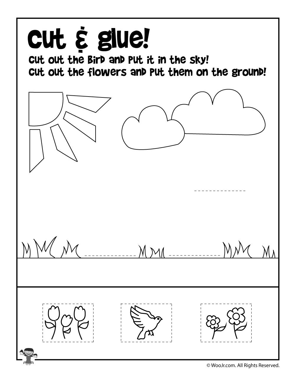 30 Cut And Paste Worksheets Transport