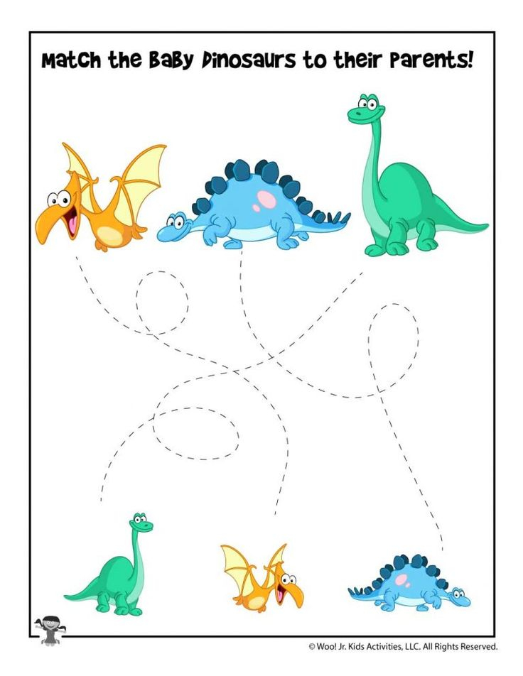 30 Dinosaurs Worksheets For Kindergarten