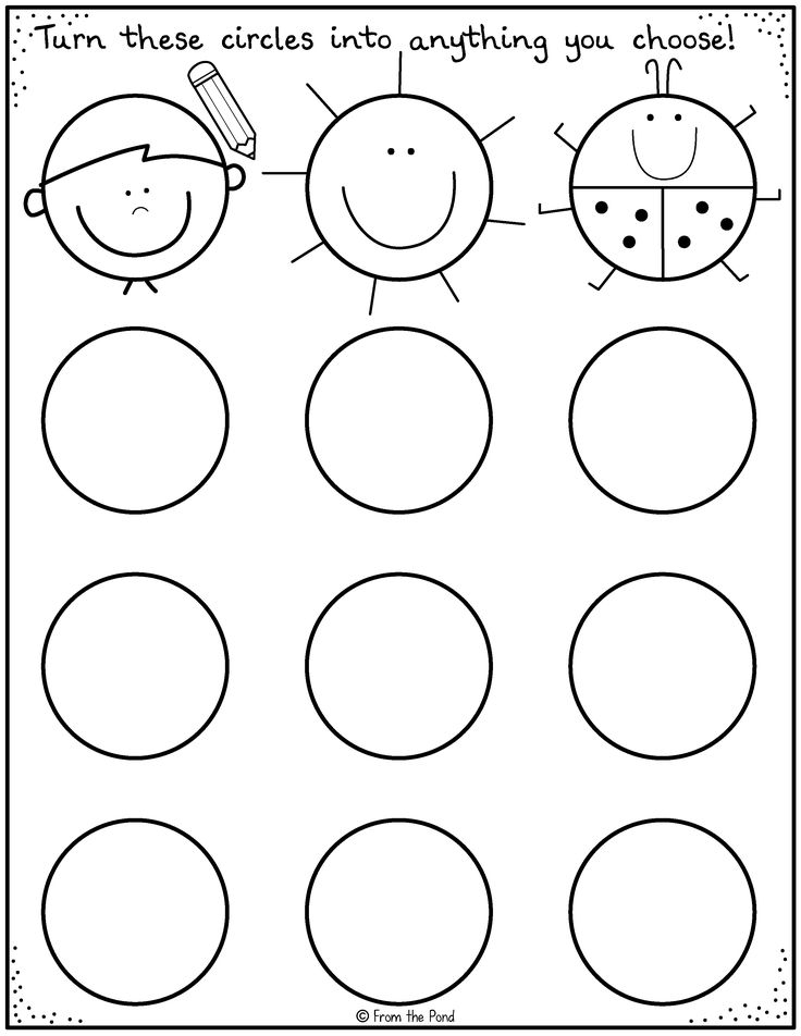 30 Drawing Worksheets For Kindergarten Math